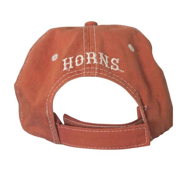 Zephyr HATS Texas Longhorns Distressed Dad Hat Orange Burnt Orange Adjustable - Picture 4 of 4